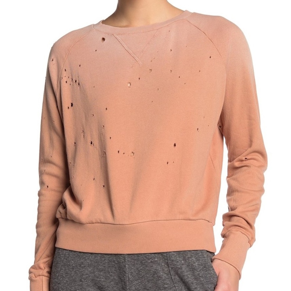 LNA Long Sleeve Crew Neck Sweater